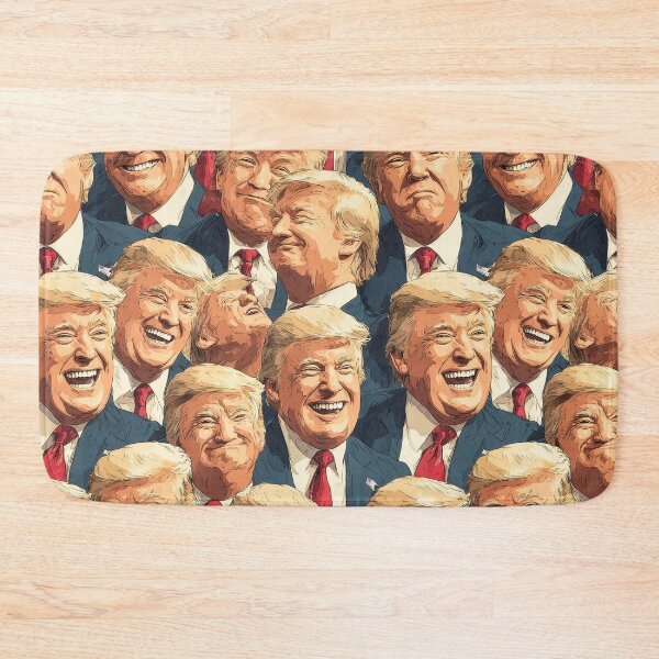 Item preview, Trump Trolling Seamless Pattern designed and sold by The Great Land of Snark!.