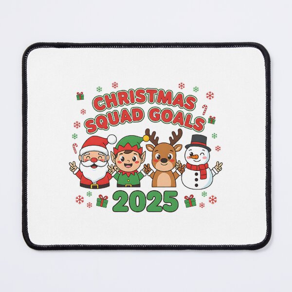 Item preview, Christmas Squad Goals 2025 designed and sold by Silent Watch Threads..