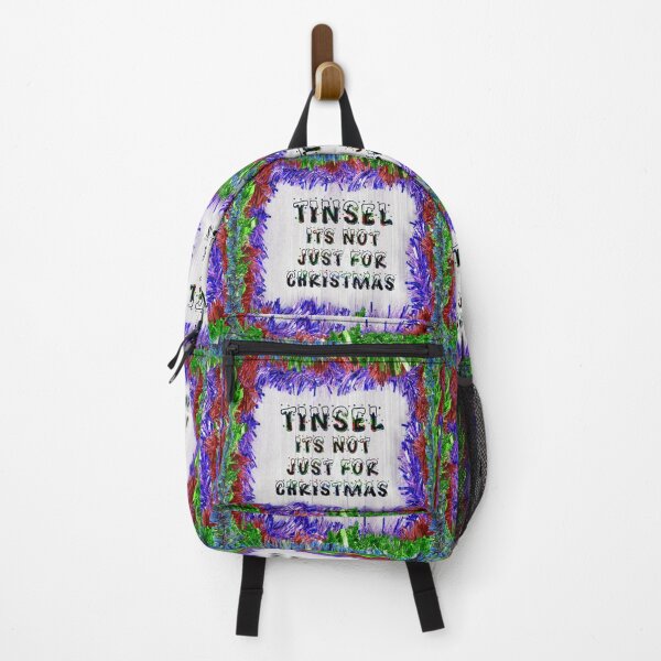 Item preview, Tinsel is not just for Christmas, its for life - Blue Red Green designed and sold by NoMatterLab.