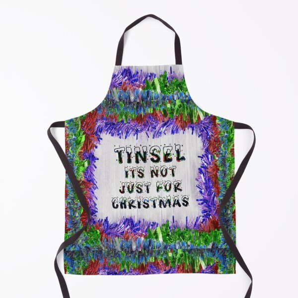 Item preview, Tinsel is not just for Christmas, its for life - Blue Red Green designed and sold by NoMatterLab.