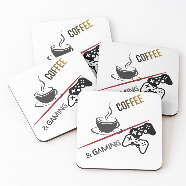 Item preview, Coffee & Gaming – Fueled by Caffeine Gamer Artwork designed and sold by CielaNoir.