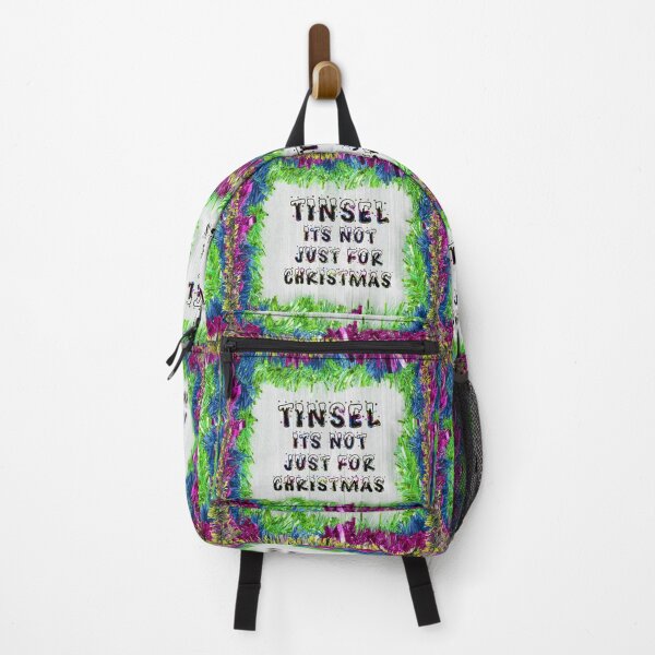 Item preview, Tinsel is not just for Christmas, its for life - Green Blue Purple Gold designed and sold by NoMatterLab.