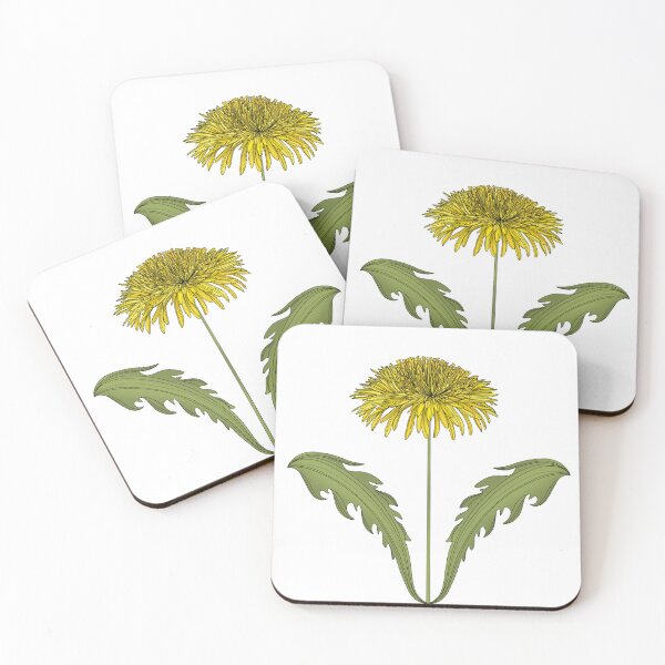 Item preview, Art Nouveau style dandelion flower  designed and sold by CaitlynsPaper.