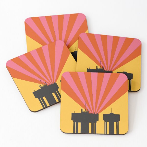 Item preview, Steel Town Water Towers, Corby, Northamptonshire, UK designed and sold by Kate Anderson Art.