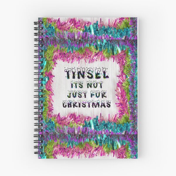 Item preview, Tinsel is not just for Christmas, its for life - Pink Green Blue designed and sold by NoMatterLab.