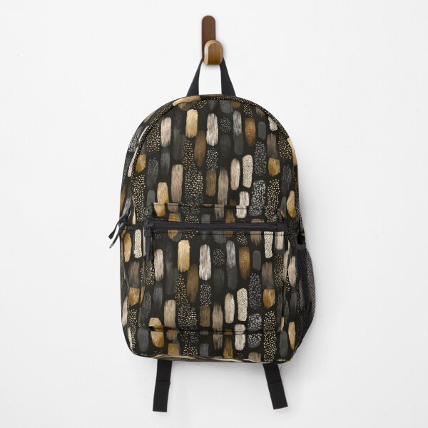 Item preview, Abstract dark and brush strokes pattern animal skin inspired dots designed and sold by MOONE FLOWER.
