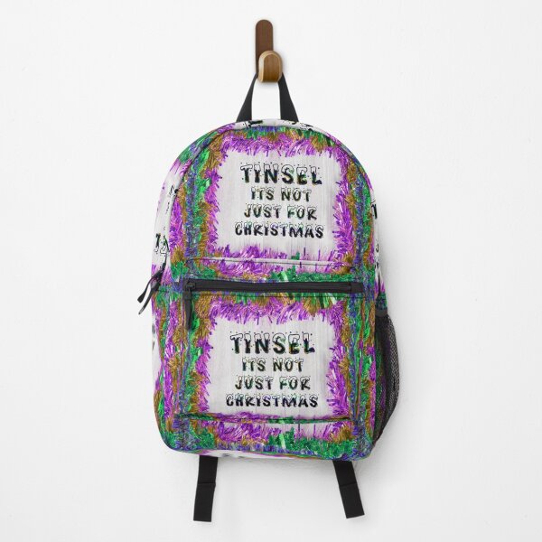 Item preview, Tinsel is not just for Christmas, its for life - Purple Gold Blue designed and sold by NoMatterLab.
