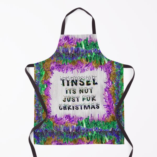Item preview, Tinsel is not just for Christmas, its for life - Purple Gold Blue designed and sold by NoMatterLab.