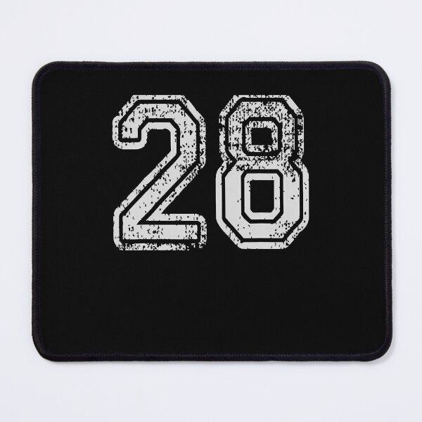 Item preview, Team Jersey Uniforms Number 28 School Sports 28Th Birthday designed and sold by MadalynKiehn.