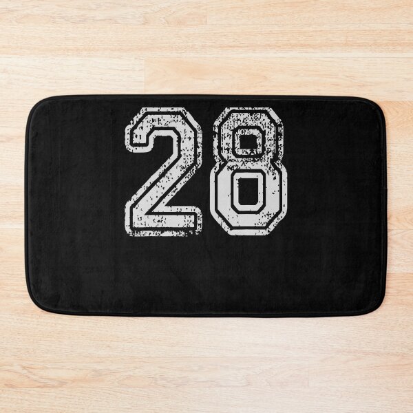 Item preview, Team Jersey Uniforms Number 28 School Sports 28Th Birthday designed and sold by MadalynKiehn.