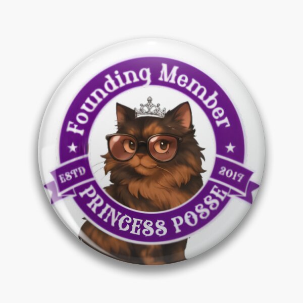 Item preview, Princess Posse Founding Member 2017 designed and sold by GoatMomDesigns.