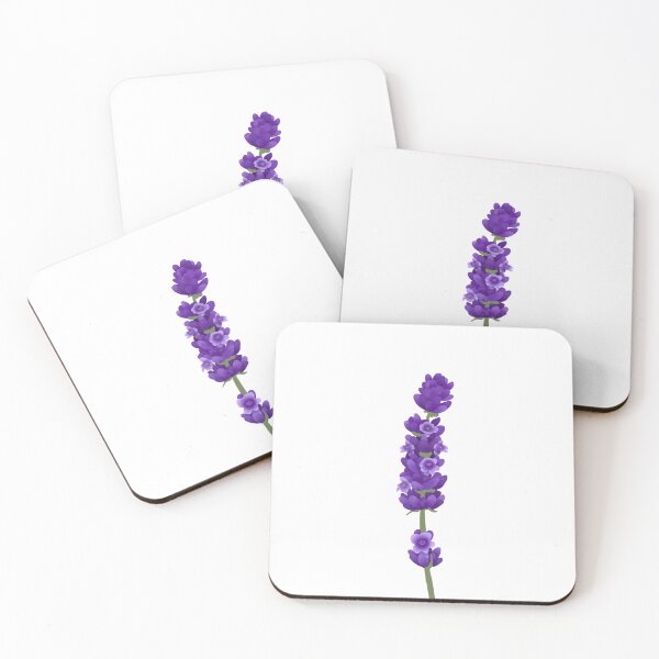 Item preview, Single flowering lavender stem designed and sold by CaitlynsPaper.