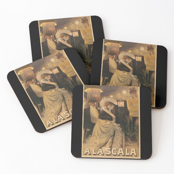 Item preview, Vintage A la Scala Art Nouveau Poster | Theater Lithograph | Belle Époque Nightlife & Fashion Wall Art designed and sold by artofuniverse.