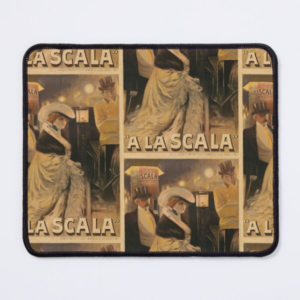 Item preview, Vintage A la Scala Art Nouveau Poster | Theater Lithograph | Belle Époque Nightlife & Fashion Wall Art designed and sold by artofuniverse.