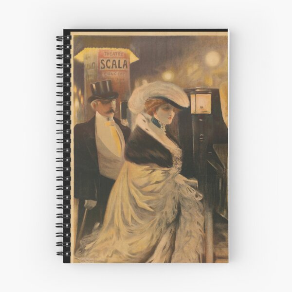 Item preview, Vintage A la Scala Art Nouveau Poster | Theater Lithograph | Belle Époque Nightlife & Fashion Wall Art designed and sold by artofuniverse.