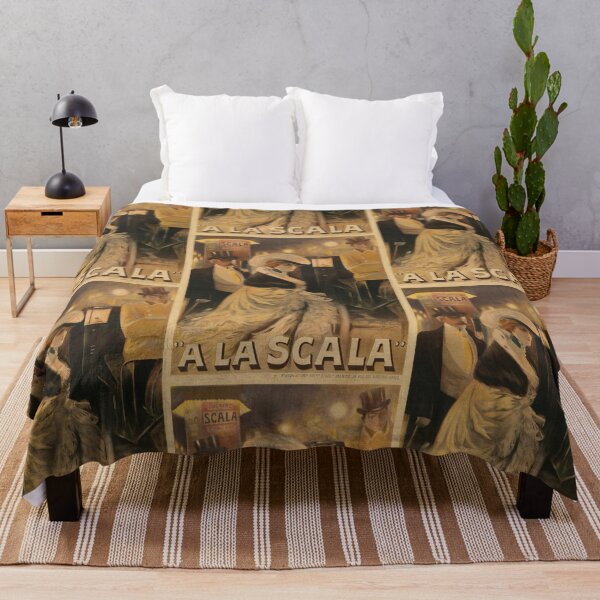 Item preview, Vintage A la Scala Art Nouveau Poster | Theater Lithograph | Belle Époque Nightlife & Fashion Wall Art designed and sold by artofuniverse.
