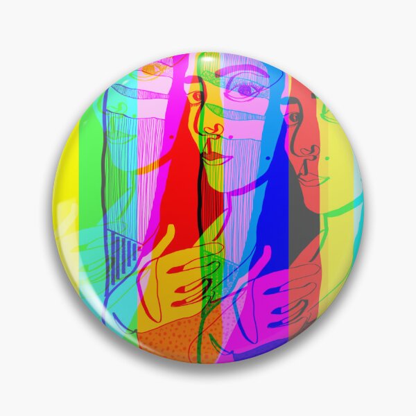 Artikelvorschau, Color Shift Portrait entworfen und verkauft von EvaArtHome.
