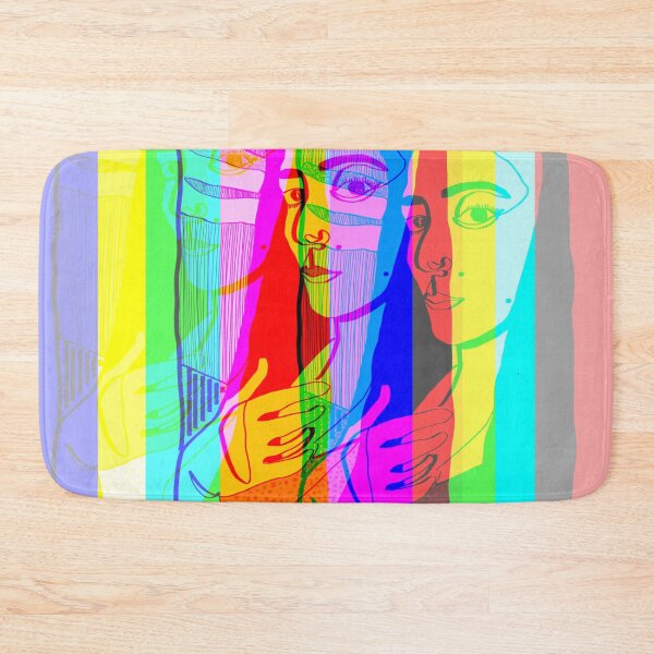 Item preview, Color Shift Portrait designed and sold by EvaArtHome.