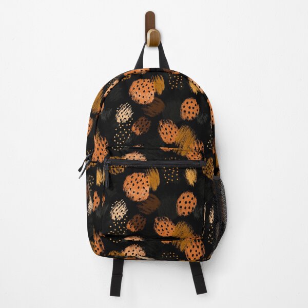 Item preview, Abstract dark and brush strokes pattern animal skin inspired dots designed and sold by MOONE FLOWER.