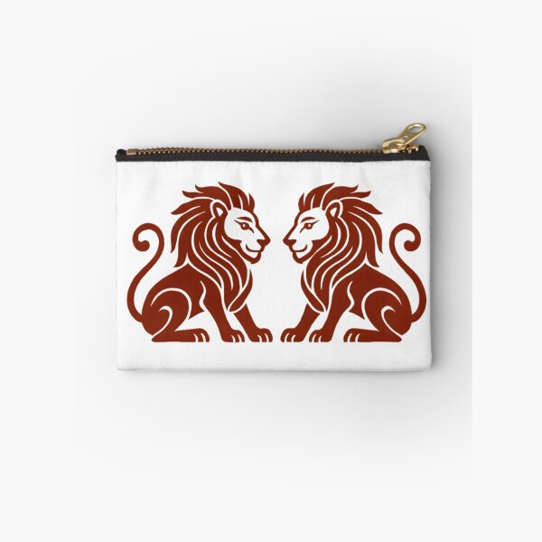 Item preview, Assam Tribal Kinkhap with lions Print Design – Bodo & Mising Inspired Fabric designed and sold by Haus Of K.