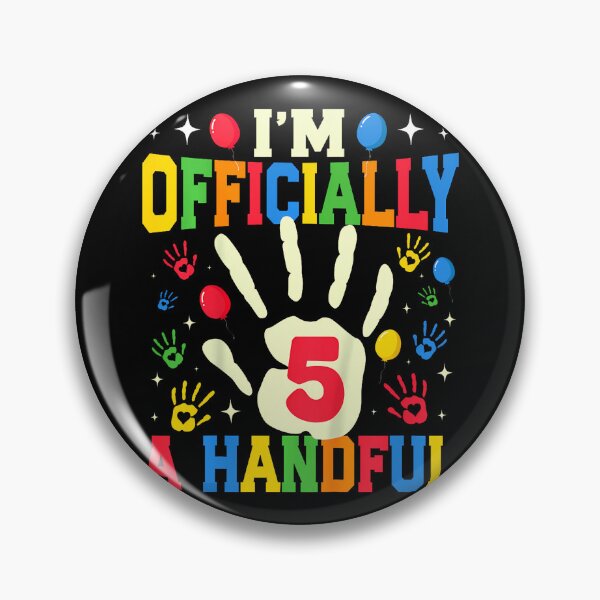 Item preview, Kids I'M Officially A Handful Five Funny 5Th Birthday Turning 5 designed and sold by MadalynKiehn.