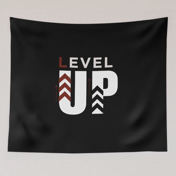 Item preview, Level Up – Retro Gaming Progress Bar Artwork designed and sold by CielaNoir.
