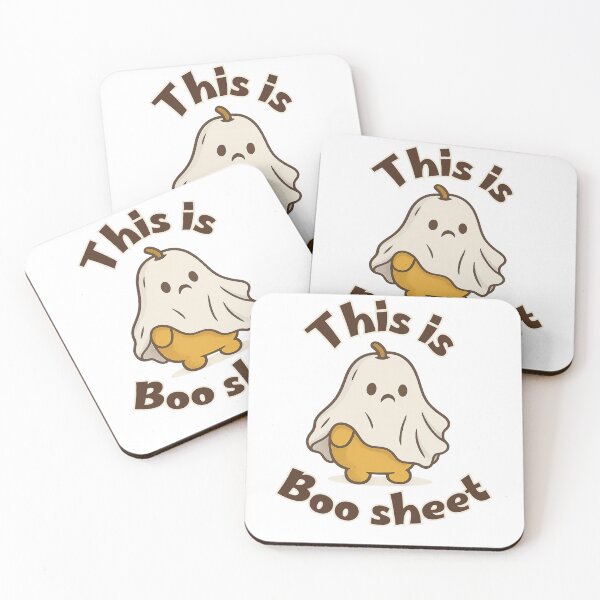 Item preview, Teddypear “Boo Sheet” Cute Funny Ghost Pun Design designed and sold by RokaWorld.