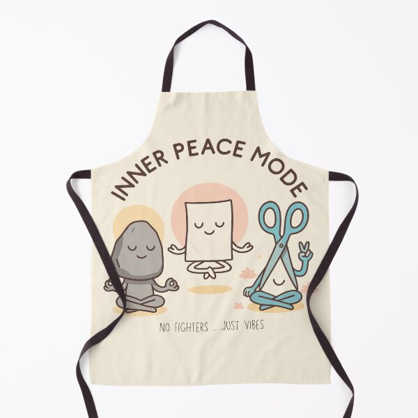 Item preview, Inner Peace Mode” (Rock, Paper, Scissors Meditation) designed and sold by RokaWorld.