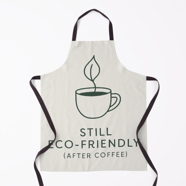 Item preview, Eco Friendly Coffee Lover Minimalist Design designed and sold by SplashTastic.