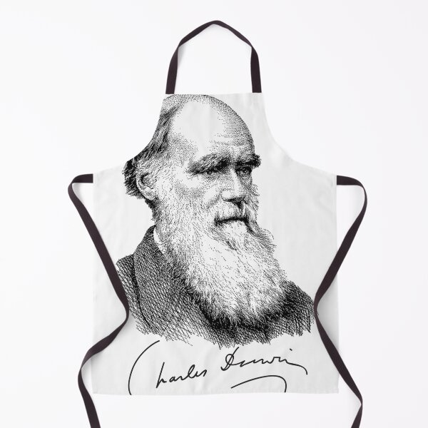 Item preview, Charles Darwin Portrait Signature Design designed and sold by VZCreativeLab.