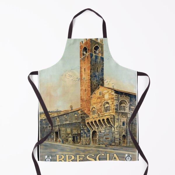 Item preview, Vintage Brescia Travel Poster | Watercolor Historic Building Art | Italian Architecture Print | Tourism Wall Decor designed and sold by artofuniverse.
