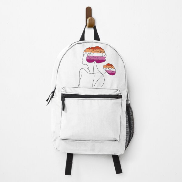 Item preview, Subtle Lesbian Flag Rose Line Art Minimalist Sapphic Pride Desing designed and sold by MorvsStudio.