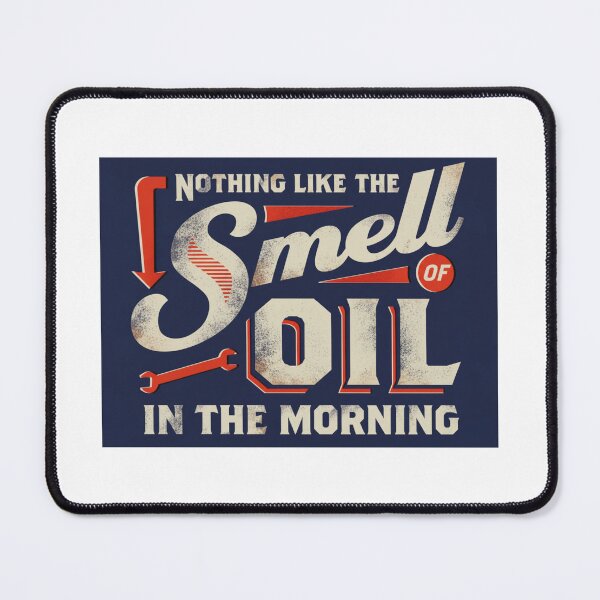 Item preview, Oil Smell Retro Sign designed and sold by CharlieDesings.