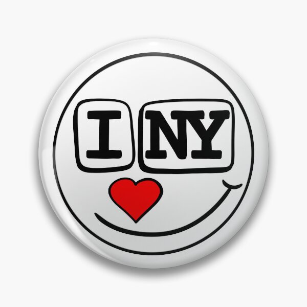 Item preview, Smiley NY Love Icon designed and sold by Urban Muse And Sultry Hues.