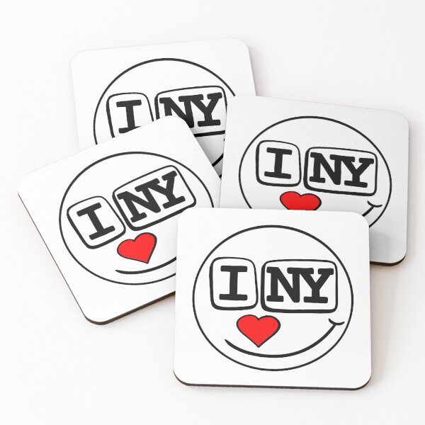 Item preview, Smiley NY Love Icon designed and sold by Urban Muse And Sultry Hues.