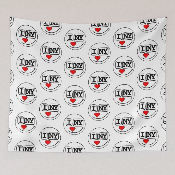 Item preview, Smiley NY Love Icon designed and sold by Urban Muse And Sultry Hues.