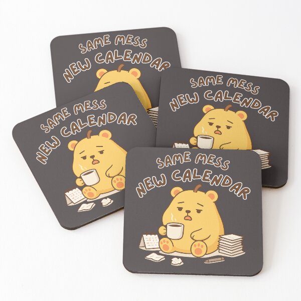 Item preview, Teddypear – Same Mess, New Calendar designed and sold by RokaWorld.