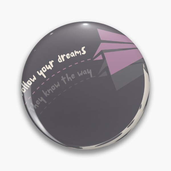 Item preview, Follow Your Dreams – Paper Plane Motivation Design designed and sold by RokaWorld.