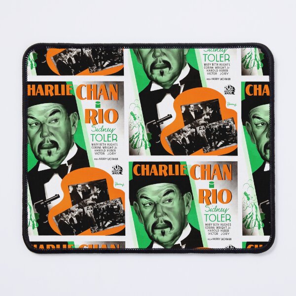 Item preview, Vintage Charlie Chan in Rio Poster | Art Deco Movie Poster | Sidney Toler Detective Art designed and sold by artofuniverse.
