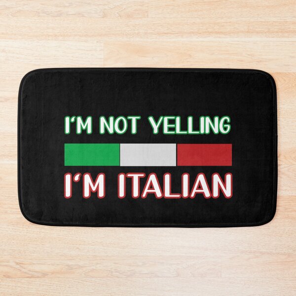 Item preview, I'M NOT YELLING I'M ITALIAN - Italy Lover Design – Funny Graphic Gift - Italia designed and sold by Sun Sand & Sea Art.