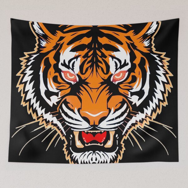 Item preview, Tiger Head designed and sold by Choco Behemoth.