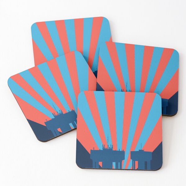 Item preview, Corby Water Towers - Bold designed and sold by Kate Anderson Art.