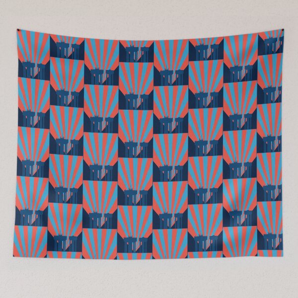 Item preview, Corby Water Towers - Bold designed and sold by Kate Anderson Art.