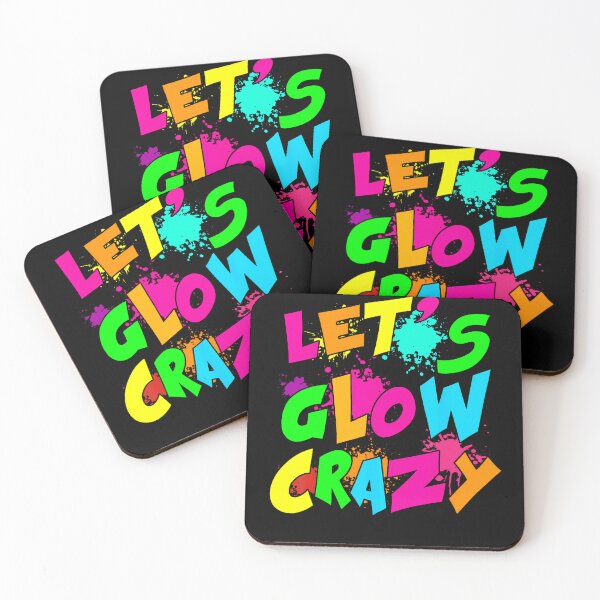 Item preview, Let'S Crazy Retro Birthday Party Glowing 80S 90S Group Team designed and sold by MadalynKiehn.