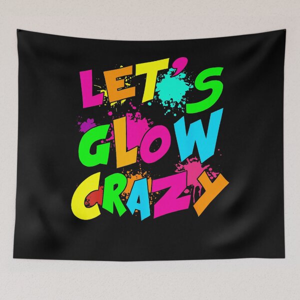Item preview, Let'S Crazy Retro Birthday Party Glowing 80S 90S Group Team designed and sold by MadalynKiehn.