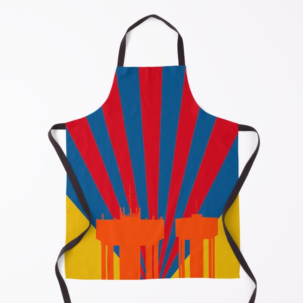 Item preview, Corby Water Towers - Summer Tones designed and sold by Kate Anderson Art.