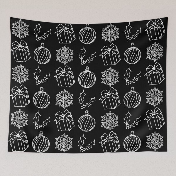 Item preview, Gothmas Things - Snowflake, Holly, Present, and Bauble designed and sold by LAEC-Shop.