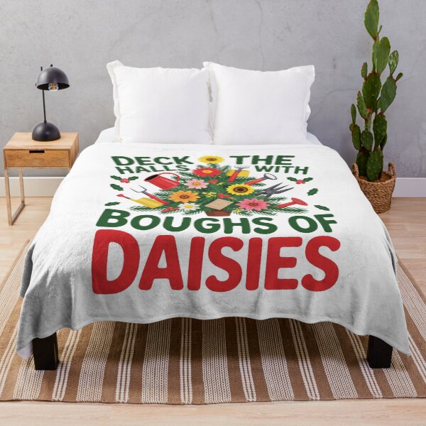 Item preview, Deck the Halls with Daisies designed and sold by MonkiFlipp.