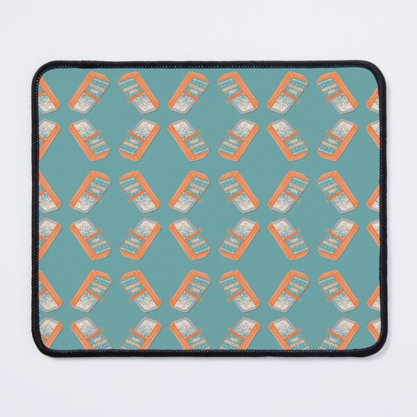 Item preview, Hot Merman can, symmetrical pattern, handle with care, medium green background designed and sold by WONDERPRINTVALLEY.