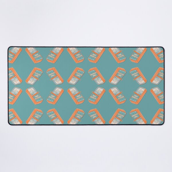 Item preview, Hot Merman can, symmetrical pattern, handle with care, medium green background designed and sold by WONDERPRINTVALLEY.